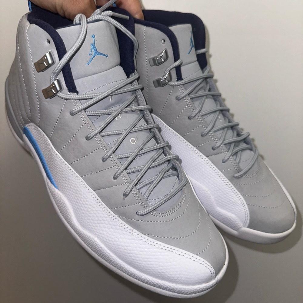 Grey University Blue Jordan Retro 12s Sz. 10.5 “With Box” OG All